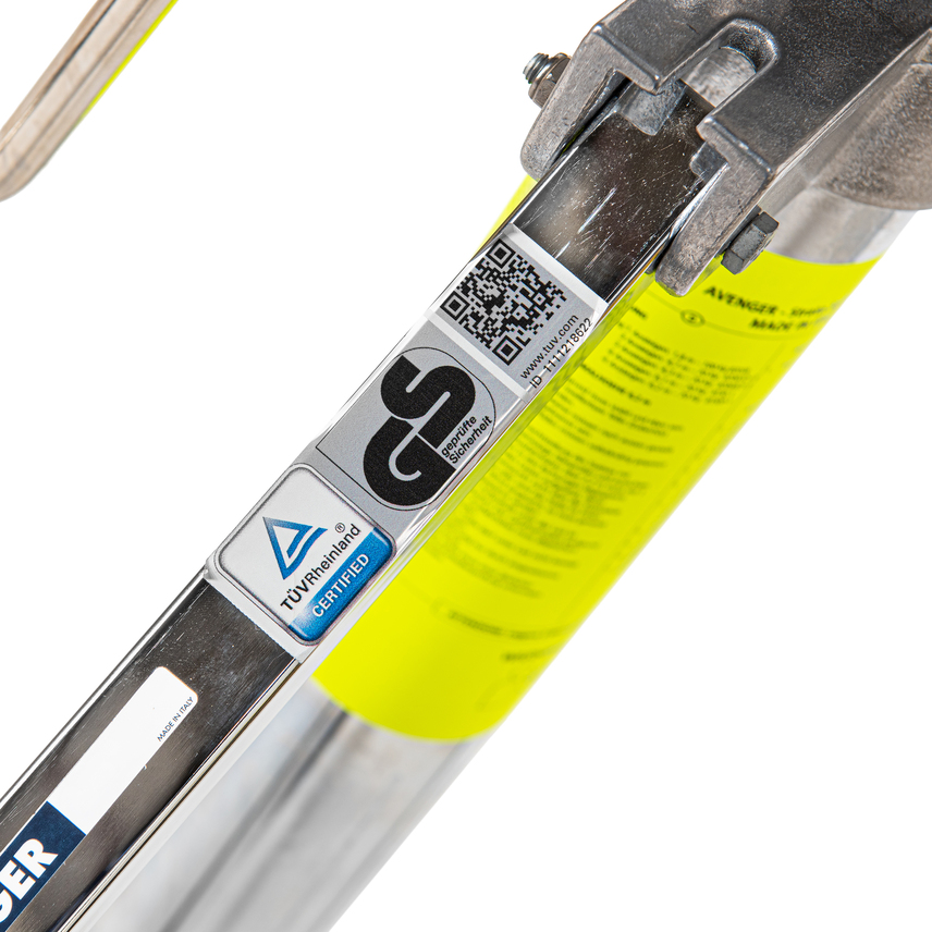 Avenger Strato Safe Crank-Up Stativ 2R mit harten Rollen
