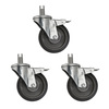 Avenger Hard Wheels 3er Set für Strato Safe Crank-Up Stands 