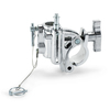 Avenger KLEMME, Silber mit T-Knopf 42-52mm Ø