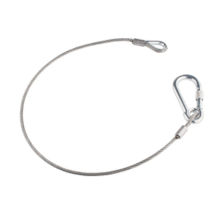 Avenger Sicherheitskabel 70cm Rigging Schraubverschluss 5mmØ