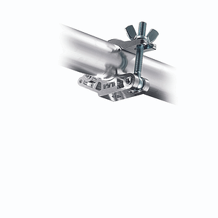 Avenger Swivel Twin MP Slim Silber 12,5mm Ø Schraube&Mutter