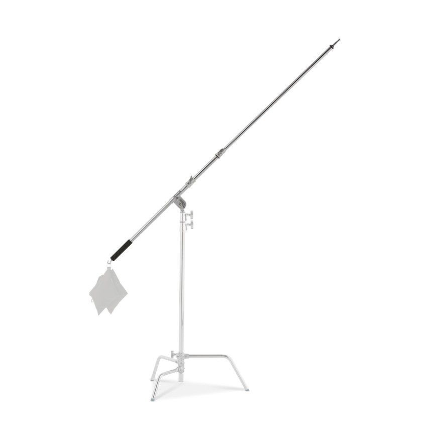 Avenger Mini Boom, Chromstahl Silber, eingebauter Griffkopf