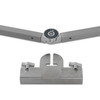 Avenger Klappbarer Rahmen mit Ohren 244 x 244 cm