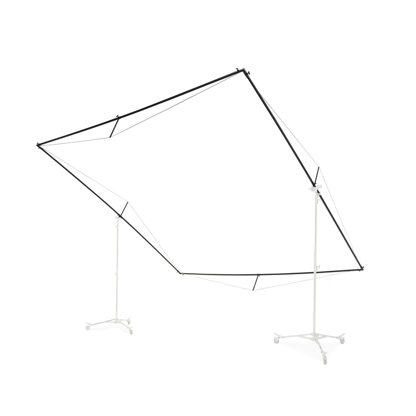 Avenger Modularer Überkopfrahmen mit Ohren, 610x610 cm