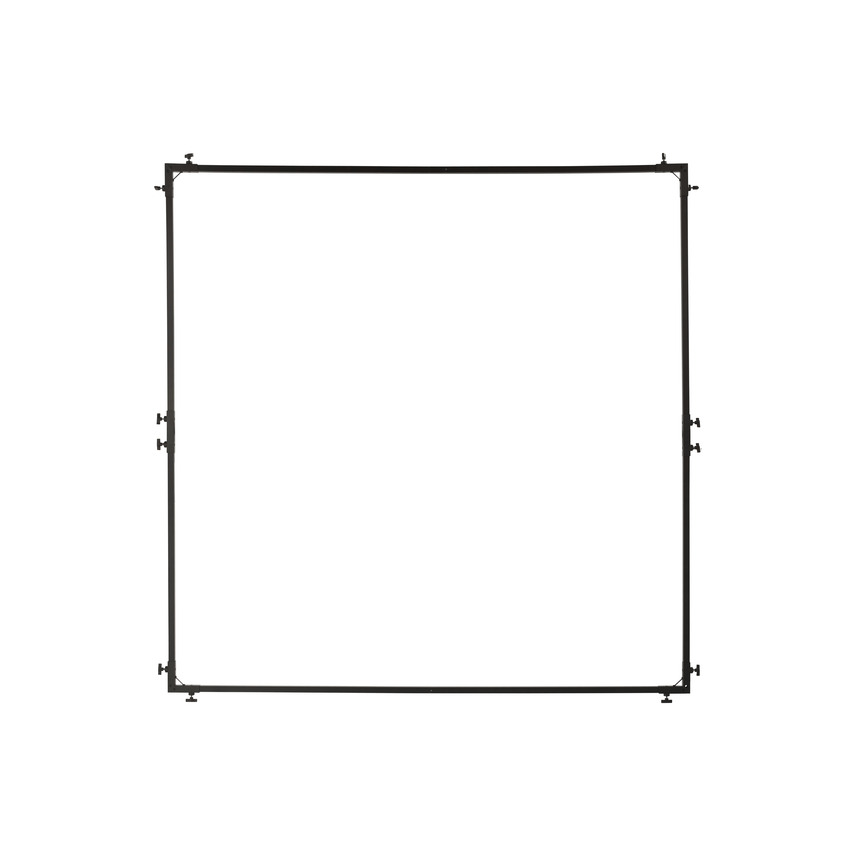 Avenger Modularer Überkopfrahmen mit Ohren, 244x244 cm
