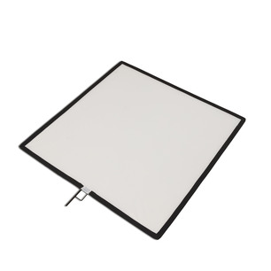 Triple Scrim White Flag 48“ x 48"
