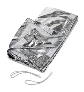 Avenger Butterfly Textil Silber/Weiß 240 x 240cm