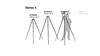 Gitzo Systematic Stativ, Serie 4 lang, 3 Beinsegmente