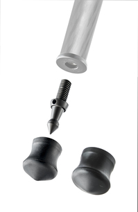 Gitzo auswechselbarer Spike- und Gummi-Fuß, 30 & 38mm, 1 Stk