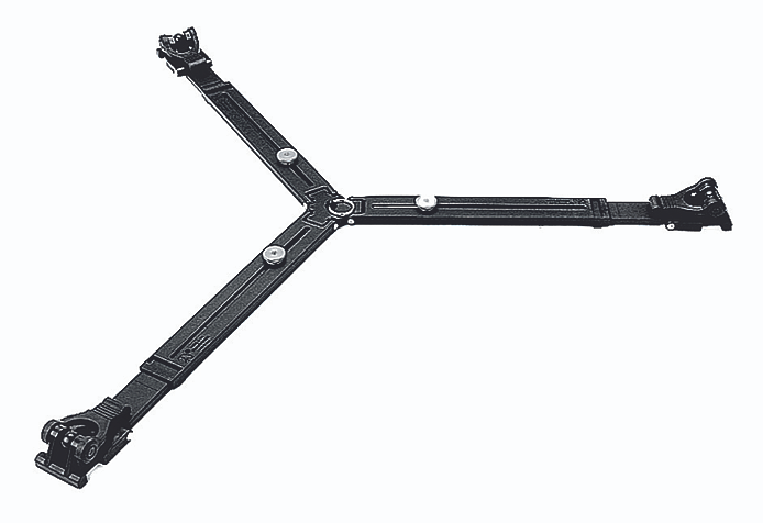 Bodenspinne für Stative mit Doppelspikes