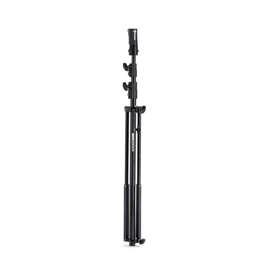 Heavy Duty Lampenstativ schwarz, 3 Segmente