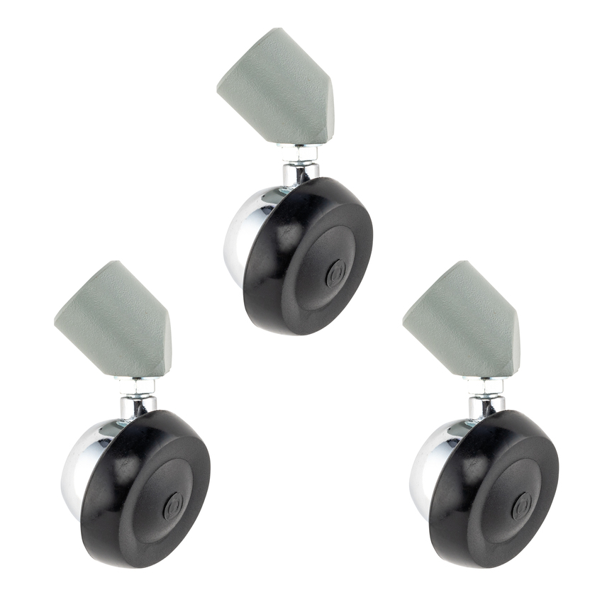 Rollen Set für Füsse Ø19mm