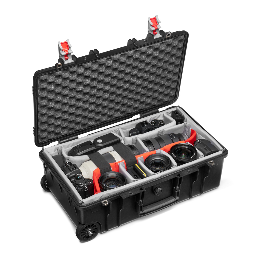 Pro Light Trolley Tough-55 mit flachem Deckel