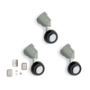 Rollen Set für Füsse Ø22mm
