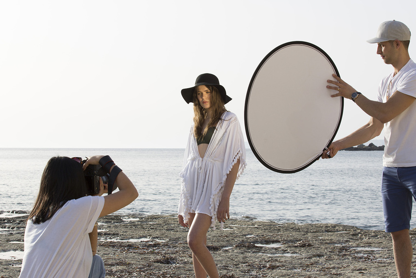Rundreflektor Sunlite/Soft Silber 75cm