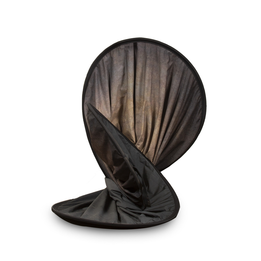 Vintage, faltbar 1,5 x 2,1 m, Walnut/Pewter 