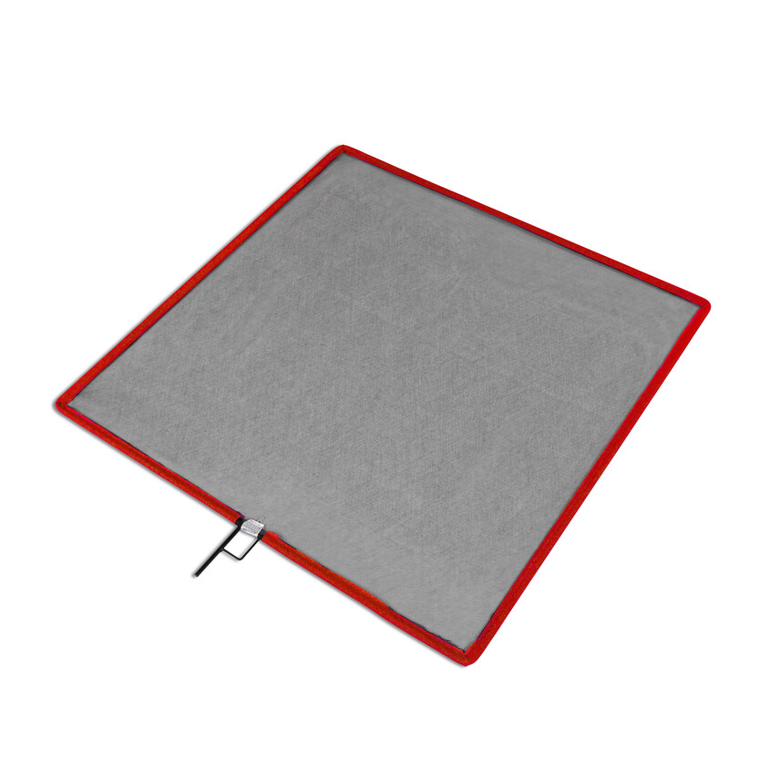 Double Scrim Black Flag 48“ x 48"