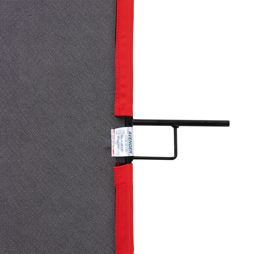 Double Scrim Black Flag 48“ x 48"