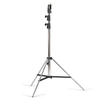 Heavy Duty Lampenstativ silber, 3 Segmente