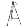 Videokopf Manfrotto 526 Pro mit Stativ 645 Fast Twin Alu