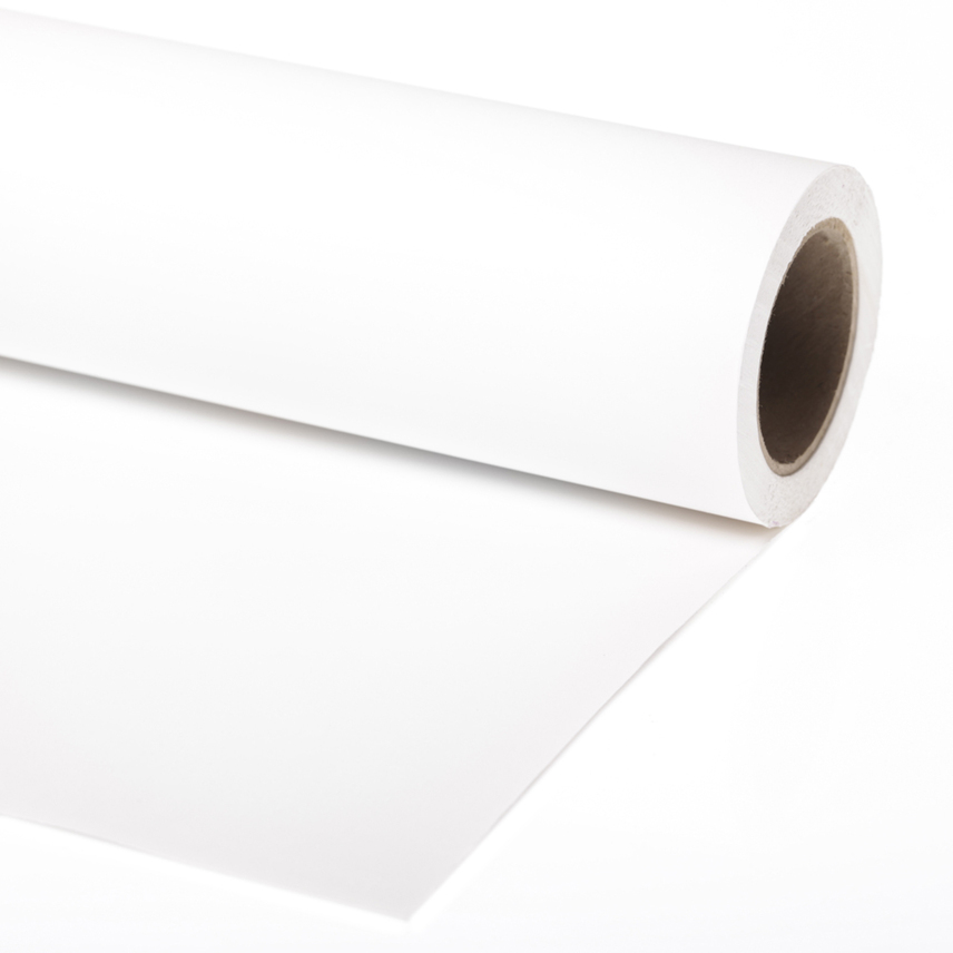Papier-Hintergrund 1,35 x 11m Weiß