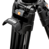 Videokopf Manfrotto 526 Pro mit Stativ 645 Fast Twin Alu