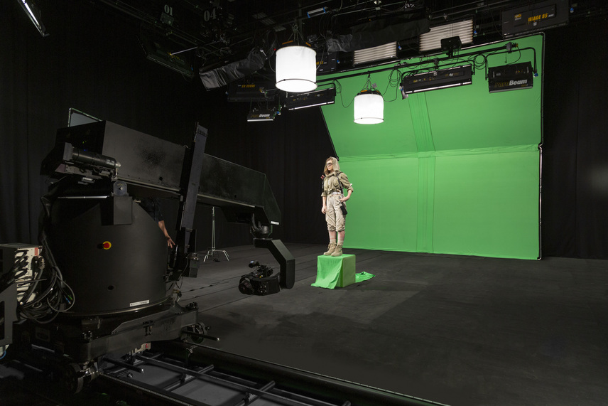 StudioLink Chroma Key Bluescreen-Bespannung, 3 x 3 m