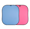 Falthintergrund 1,8x2,15m Blau/Pink