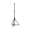 Wind-Up Lampenstativ kurz, 3 Segmente, schwarz