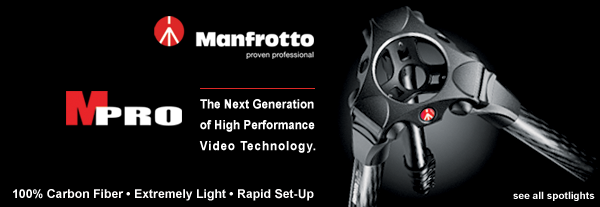 MPRO Carbon Videostativ mit 75mm Halbschale, 4 Segmente