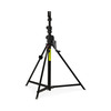 Wind-Up Lampenstativ kurz, 3 Segmente, schwarz