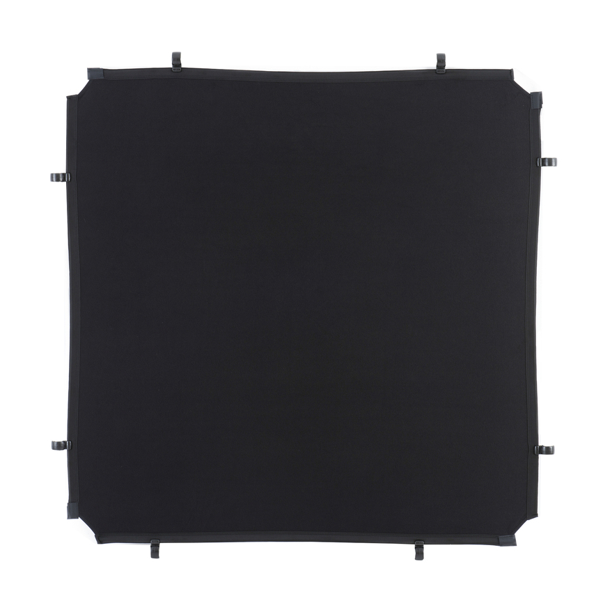 SkyLite Rapid Stoffbezug klein 1,1x1,1m Samt schwarz