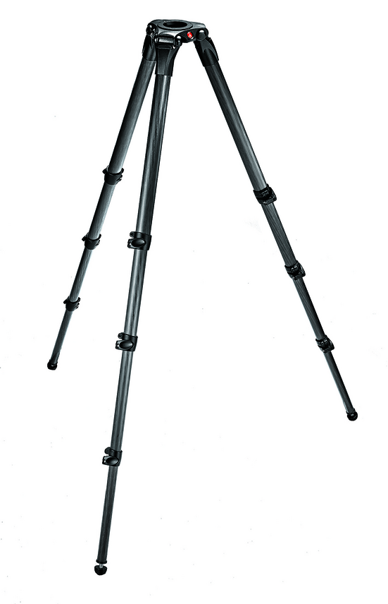 MPRO Carbon Videostativ mit 75mm Halbschale, 4 Segmente