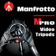 MPRO Carbon Videostativ mit 75mm Halbschale, 4 Segmente