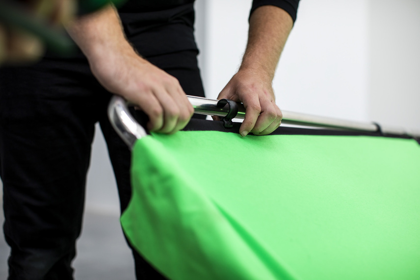 Bespannung für Manfrotto Chroma Key FX 4 x 2,9 m, Grün