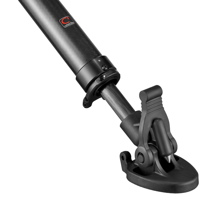 Nitrotech 608 und Carbon-Stativ 635 mit Schnellverstellung