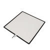 Triple Scrim White Flag 48“ x 48"