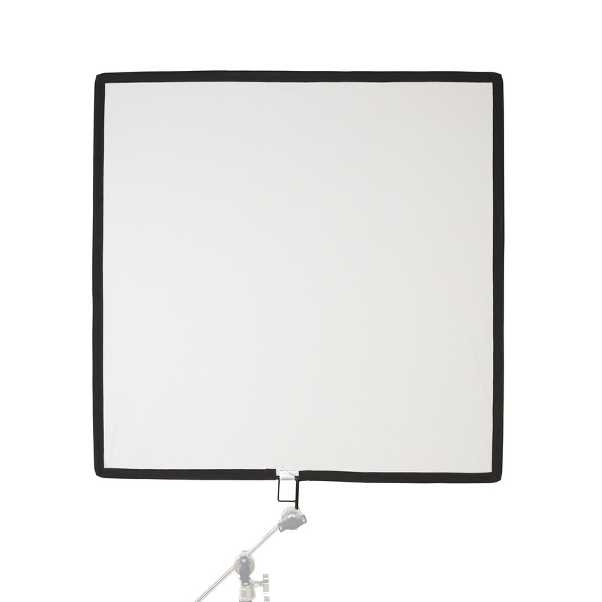 Triple Scrim White Flag 48“ x 48"