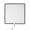 Triple Scrim White Flag 48“ x 48"