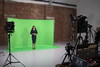Vinyl Bodenstreifen 1.37m x 4m Chromakey Grün