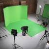 Vinyl Bodenstreifen 1.37m x 4m Chromakey Grün