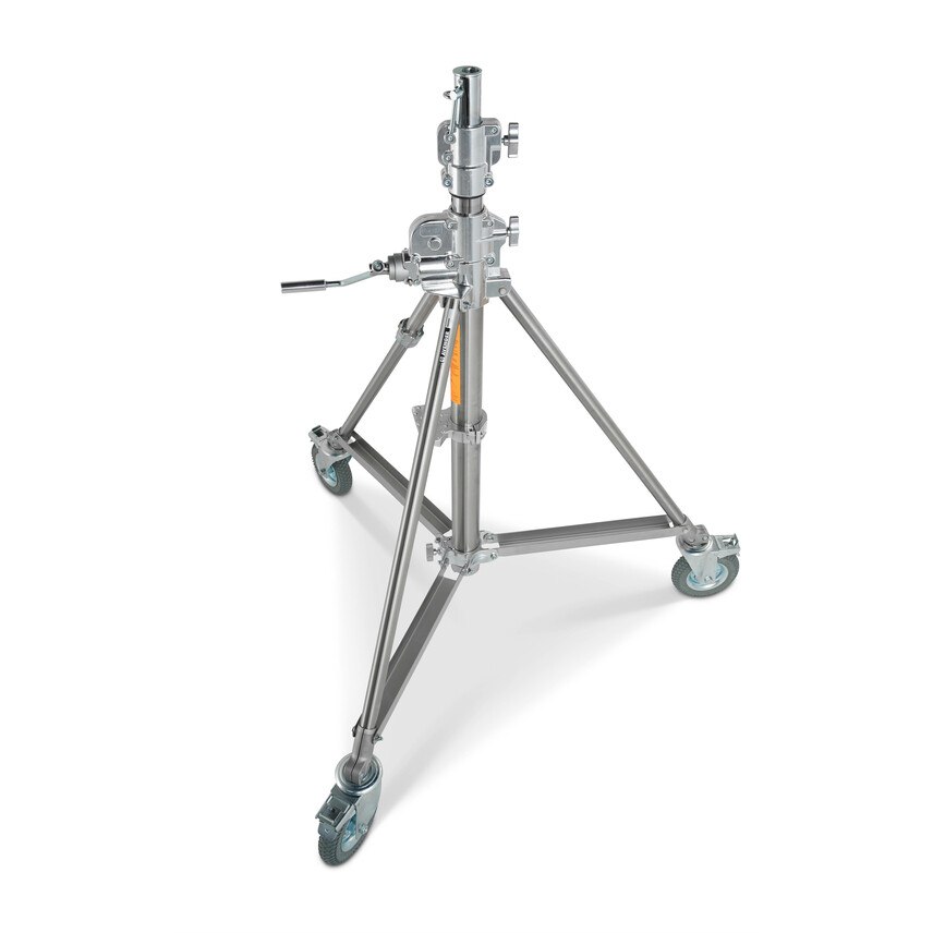 Avenger Super Wind Up Stativ Stainless Stl 2.9m Low Base 