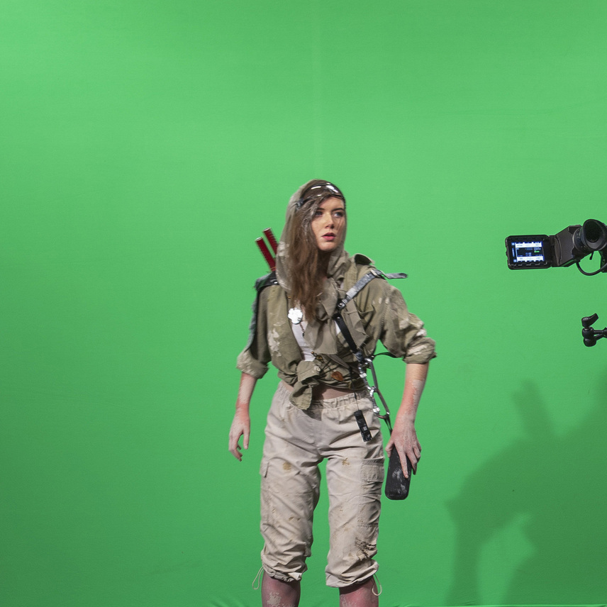 StudioLink Chroma Key Greenscreen-Bespannung, 3 x 3 m