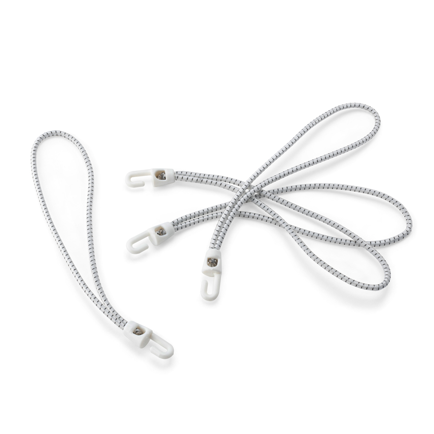 Set aus 16 Bungee-Seilen mit Haken für Butterfly-Rahmen