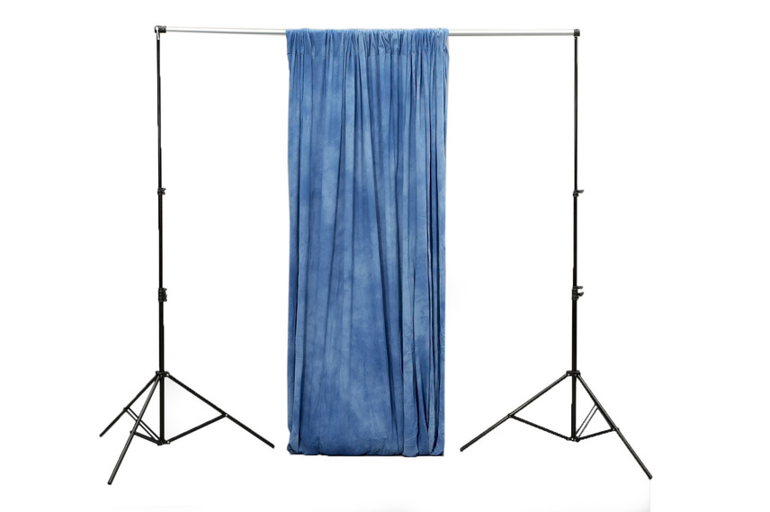 Support for 3m Curtain & Roll Up Backgrounds (Metal Collars)