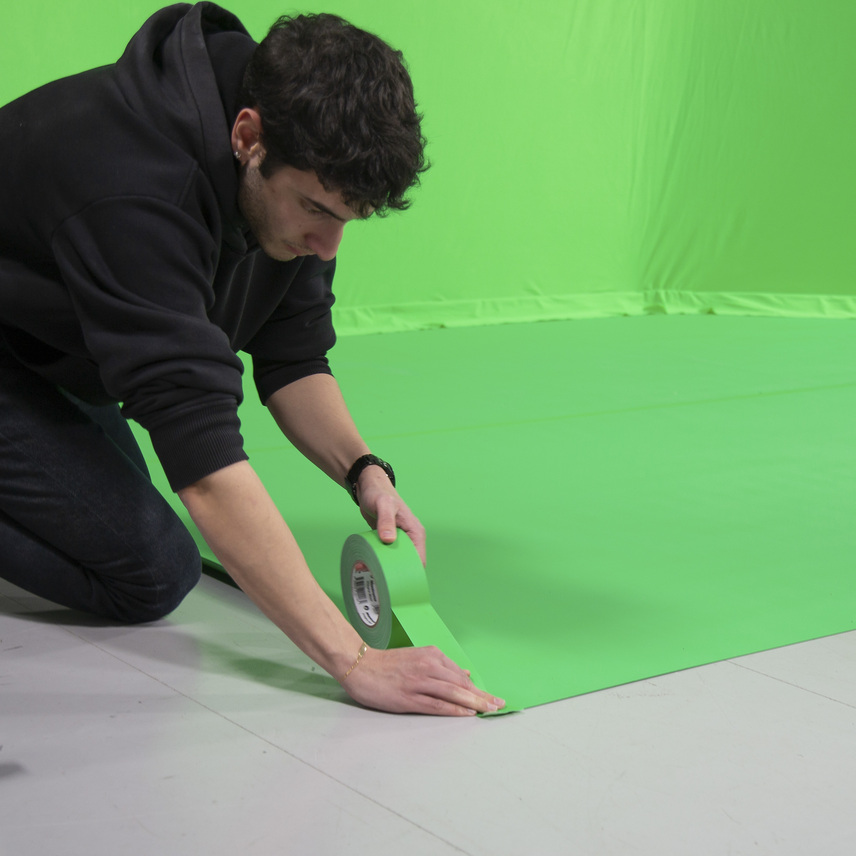 Gaffer Tape 50mm x 50m Chromakey Grün