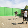 StudioLink Chroma Key Greenscreen-Kit, 3 x 3 m