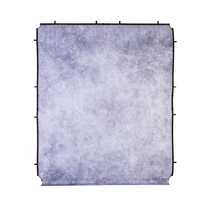 EzyFrame Vintage Hintergrundbespannung, 2 x 2,3 m, Beton