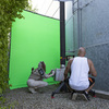StudioLink Chroma Key Greenscreen-Kit, 3 x 3 m