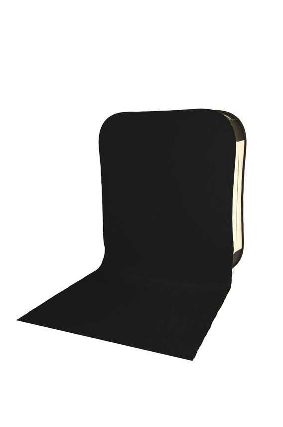 Überzug für HiLite Hintergrund, 1,8m x 2,15m, tiefschwarz